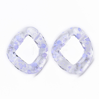 Transparent Acrylic Linking Rings OACR-N009-015A-B13-1