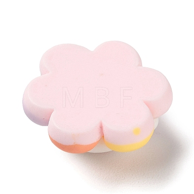 Opaque Resin Cabochons RESI-G079-01B-1