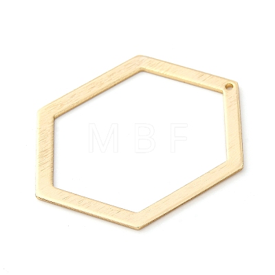Brass Pendants KK-R223-22G-1