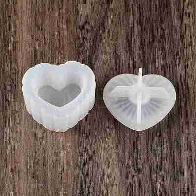 Heart DIY Candle Cup Silicone Molds DIY-Q037-11B-1