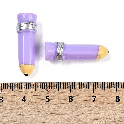 Pencil Resin Cabochons RESI-Q014-06B-1