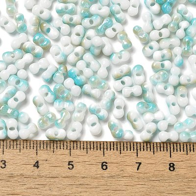 Baking Paint Glass Seed Beads SEED-F005-01A-01-1