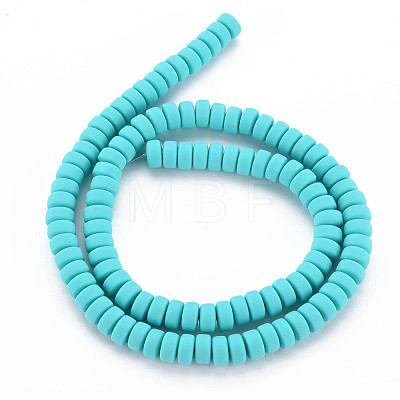 Handmade Polymer Clay Beads Strands CLAY-N008-008-77-1