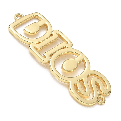 Hollow Brass Connector Charms KK-CBAE532-01A-G-1