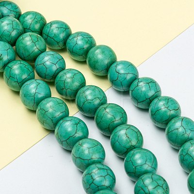 Natural Howlite Beads Strands G-C180-25-1