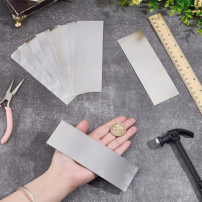 45Pcs 9 Styles 304 Stainless Steel Sheets AJEW-OC0016-20-1