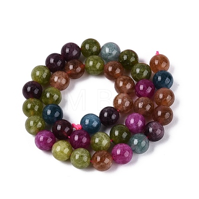 Natural Quartz Beads Strands G-N363-10mm-06-1