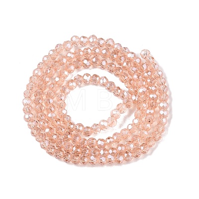 Electroplate Glass Beads Strands EGLA-A044-T1mm-A21-1