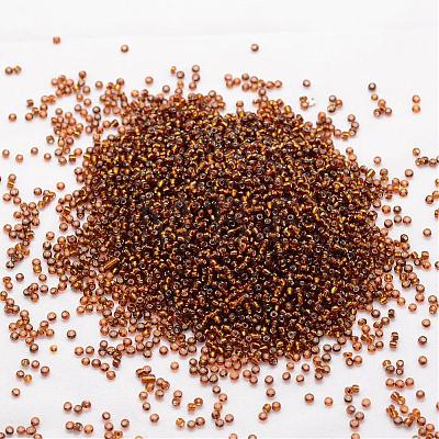 8/0 Transparent Glass Round Seed Beads SEED-J010-F8-31-1