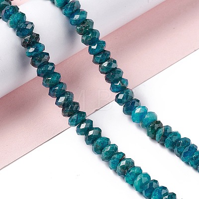 Natural Apatite Beads Strands G-C008-A02-1