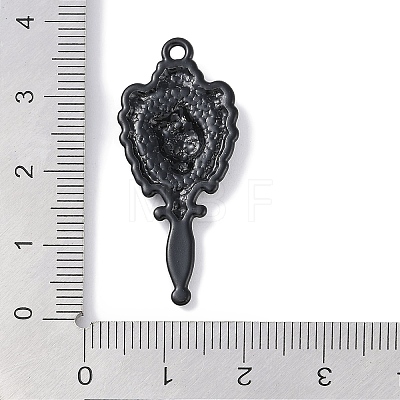 Halloween Rack Plating Alloy Enamel Pendants PALLOY-F018-26EB-02-1