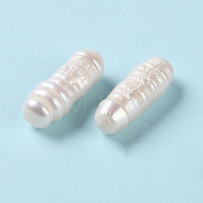 Natural Keshi Pearl Cultured Freshwater Pearl Beads PEAR-E020-33-1