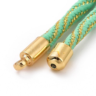 Nylon Cord Silder Bracelets MAK-C003-03G-06-1