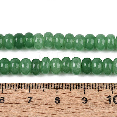 Dyed Natural White Jade Beads Strands G-T139-59A-11-1