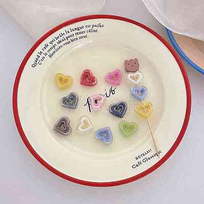 Transparent Acrylic Beads OACR-N163-04-1