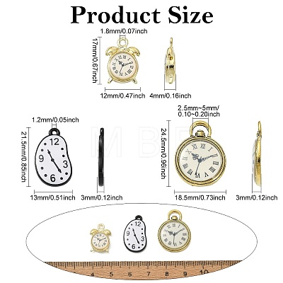 12Pcs 3 Styles Tibetan Style Alloy Pendants FIND-CJ0005-77-1