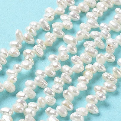 Natural Cultured Freshwater Pearl Beads Strands PEAR-E019-05-1