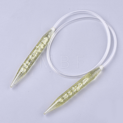 PVC Wire PC Circular Knitting Needles TOOL-T006-15-1