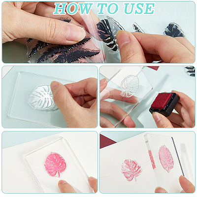 Clear Silicone Stamps DIY-WH0504-51D-1