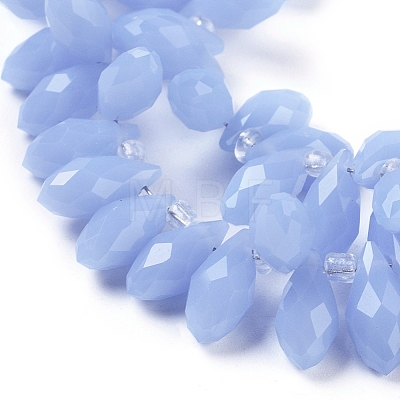 Glass Beads Strands EGLA-L020-J-1
