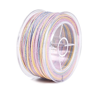 27M Segment Dyed Round Polyester Twisted Cords OCOR-N009-02A-04-1