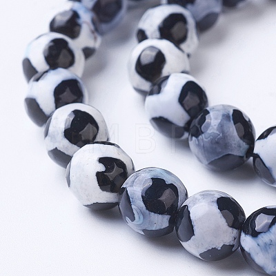 Natural Grade A Agate Beads Strands X-G-G752-06-10mm-1