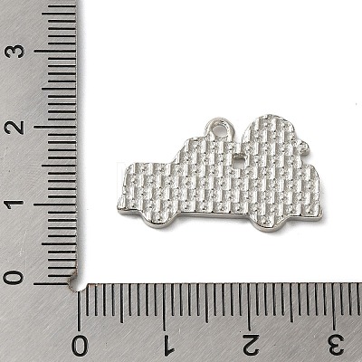 Winter Theme Alloy Enamel Pendants ENAM-M002-05P-P-1