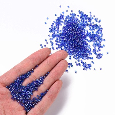 12/0 Round Glass Seed Beads SEED-US0003-2mm-168-1