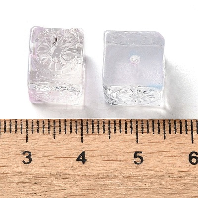 Transparent Glass Beads GLAA-A012-04I-1