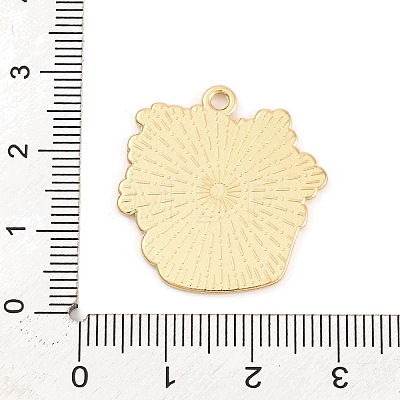 Plant & Animal Alloy Enamel Pendants FIND-N005-05F-02G-1