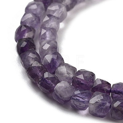 Natural Amethyst Beads Strands G-G140-C04-01-1