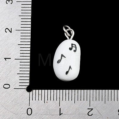 Brass Enamel Pendants KK-CBA10BC-03E-1