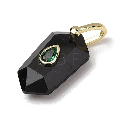 Natural Obsidian Pendants GG-CBA5FCC-01G-04-1