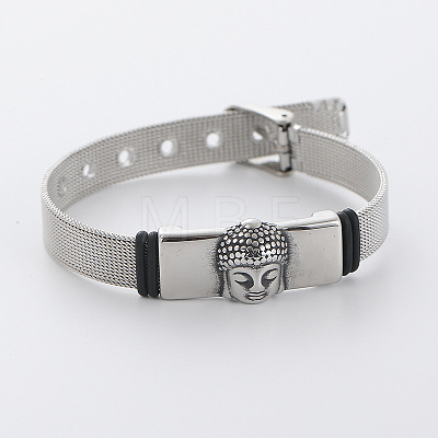 Men's Stainless Steel Watch Band Bracelets MQ6675-1