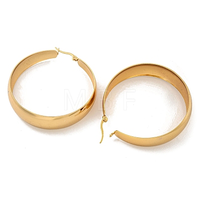 202 Stainless Steel Hoop Earring EJEW-H003-09G-03-1