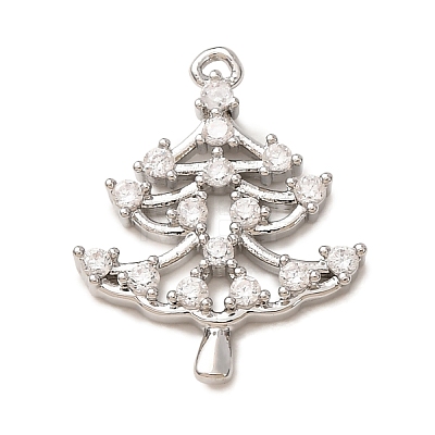 Brass Rhinestone Pendants RB-CBAFDDC-05P-1