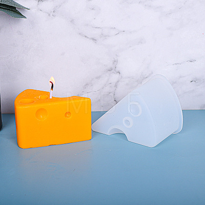 Cheese DIY Candle Silicone Molds Making DIY-F065-07-1