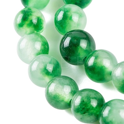 Natural Malaysia Jade Beads Strands G-A146-8mm-C19-1