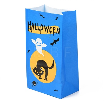 Halloween Theme Kraft Paper Bags CARB-H030-A06-1