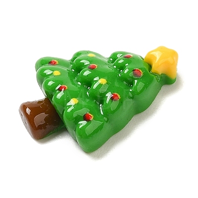 Christmas Opaque Resin Cabochons RESI-R453-01D-1