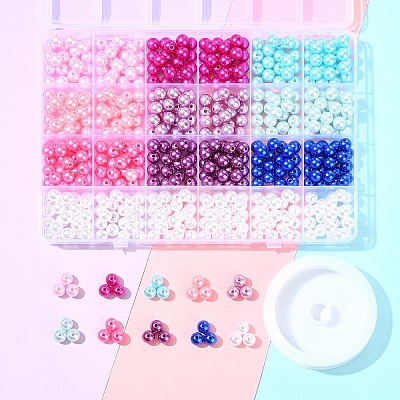 DIY Bracelet/Necklace Stretch Making Kits DIY-FS0008-84-1