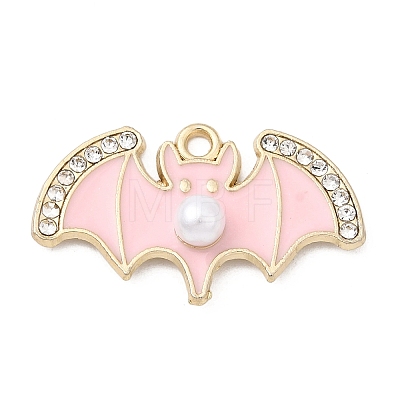 Alloy Enamel Pendants FIND-C079-02G-1