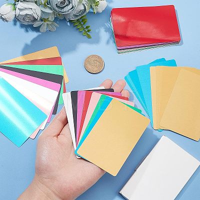  20Pcs Aluminum Heat Transfer Film Crafts DIY-NB0006-37B-1