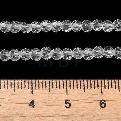 Transparent Glass Beads Strands EGLA-A035-T3mm-D19-1