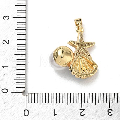 Brass Enamel Pendants LS-RB-CBA2CEF-01G-02-1