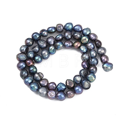 Natural Cultured Freshwater Pearl Beads Strands PEAR-P064-20A-03B-1