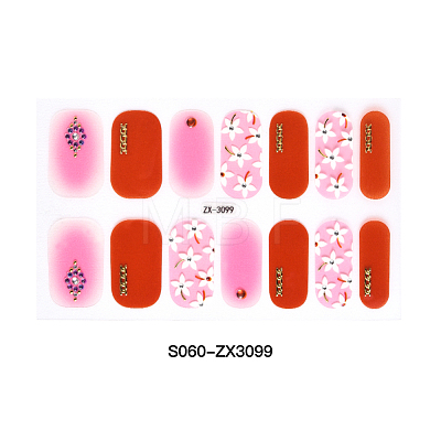 Full Cover Nombre Nail Stickers MRMJ-S060-ZX3099-1