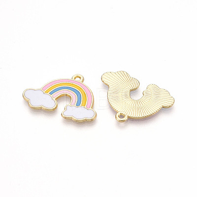 Alloy Enamel Pendants ENAM-S126-086-01-NR-1