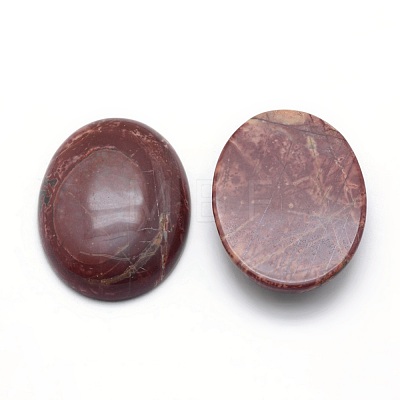 Natural Polychrome Jasper/Picasso Stone/Picasso Jasper Cabochons G-P393-I04-1