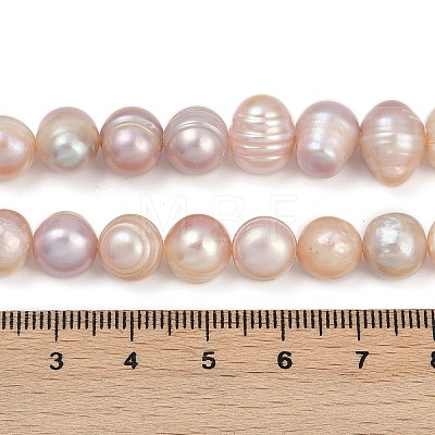 Natural Cultured Freshwater Pearl Beads Strands PEAR-I007-07Z-01A-1